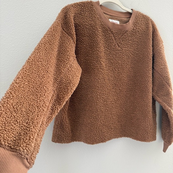 American Eagle Outfitters Tan Sherpa Jacket - Picture 3 of 7